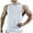 White, variant on CHGBMOK Mens Tank Tops Summer Fashion Casual Solid Color Fitness Sportswear Round-Neck Tank Top Sizes M-3XL