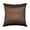 Brown, variant on Aiking Home Solid Faux Silk Euro Sham / Pillow Cover 26 by 26 - Slate Blue
