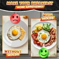 thumbnail image 7 of Funpisea 5 Pcs Egg Ring Mold Set, Stainless Steel Pancake Molds with Fun Shapes and Handles, 7 of 7