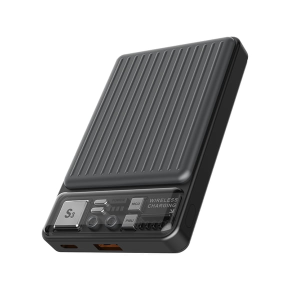 Batería Portatil DEVIA 10K MAH W-CH Gris