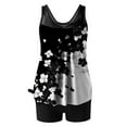 thumbnail image 5 of Otvok Tankini Swimsuits for Women Tummy Control Two Piece Bathing Suits Flowy Swim Tops with Boy Shorts, 5 of 6