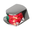 thumbnail image 3 of Attwood 6375D6 ZAMAK 1-mile Bi-Color Combination Sidelights, Deck Mount, 225-Degrees Visibility, 12V, 3 of 6
