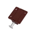thumbnail image 2 of Unique Bargains Window Cabinet Push Button Spring Load Automatic Door Bolt Latches Lock 2pcs, 2 of 2