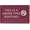 Burgandy, variant on ADA CENTRAL SIGNS - 6" X4" Smoke Free Building Sign - ADA Compliant Tactile Graphics Grade 2 Braille Text | No Smoking Wall Mount Plastic Signs for Offices, Private Businesses, Schools & Restaurants