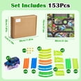 thumbnail image 6 of Lictin Glow Race Car Tracks Toys for Kids, 153 pcs Flexible Race Track Set with LED Light Up Race Cars & Play Map, Glowing Track toy Gift for Boys Girls Ages 3+, 6 of 7