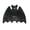 B, variant on QLUEWX Halloween Rattan Bat Wall Hanging, Hand Woven Black Bat Art Ornament, Spooky Gothic Style Decor for Home Party Haunted House Door Wall