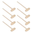 thumbnail image 4 of Mallet de Madera Pequeño, Martillo de Madera Seguro para USAR la Capacidad de Agarre de Mejora Fuerte Duradera para Agrietarse Mariscos, 4 of 7