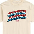 thumbnail image 3 of Marvel Captain America - Logo Type Print - Men's Short Sleeve Graphic Tee, 3 of 5