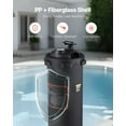 thumbnail image 5 of 100 Square Foot Cartridge Pool Filter Pump System 6142 Gallons Per Hour with Valve for Efficient Pool Filtration, 5 of 11