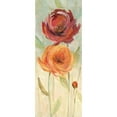 thumbnail image 3 of Robinson, Carol 12x24 Black Modern Framed Museum Art Print Titled - Sweet Poppies I, 3 of 5