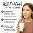thumbnail image 3 of Milk Magic Birthday Cake Milk Flavoring Straws 4 Count, 3 of 7