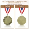thumbnail image 4 of Uxcell Award Medal, Prize Medal Winner Award with Neck Ribbon for Competitions Sport Games Spelling s Gold, 4 of 7