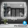 thumbnail image 3 of Depuley 32"x 24" LED Lighted Bathroom Mirror Waterproof Mirror Wall Mount Mirror Vanity Makeup Mirror with Dimmable Light for Dressing, Frameless Anti-Fog, 3 of 9