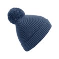 thumbnail image 1 of Beechfield - Gorro Beanie de punto Engineered con Pom Pom (Azul Acero), 1 of 2