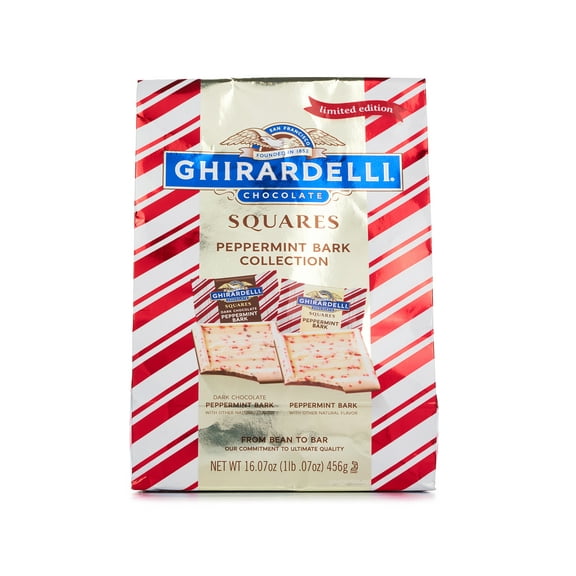 Ghirardelli Limited Edition Chocolate Squares 16.07 oz. - Peppermint Bark Collection