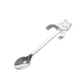 thumbnail image 2 of Cute Cat Spoon Long Handle Mini Flatware Coffee Stainless Steel Drinking Seasoning Tools Hanging Up Teaspoon Kitchen Gadget 11.8*1.8 cm Ice Cream Desert Tea Spoons, 2 of 9