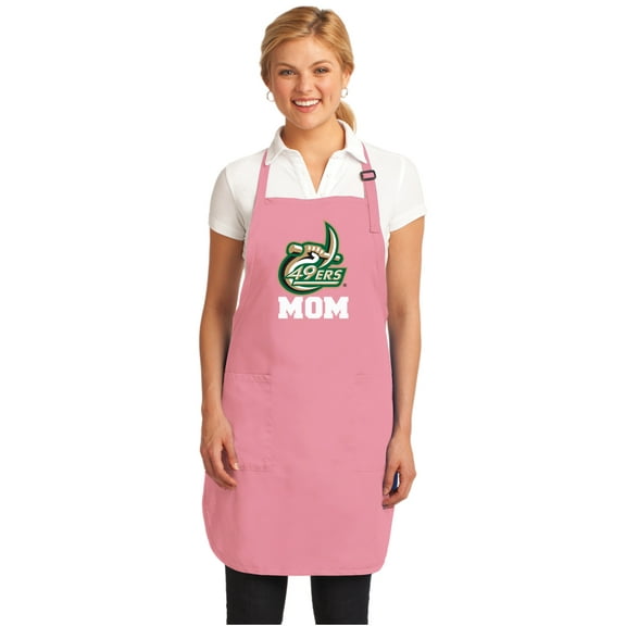 Cute UNC Charlotte Mom Apron  - Made in the USA!