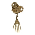 thumbnail image 1 of Broche Steampunk para solapa Sunnimix Disfraz gótico de Halloween Insignia de engranaje, 1 of 8