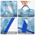 thumbnail image 6 of Light Blue Christmas Snowflake Pattern Toddler Nap Mats for Kids Preschool,50"x20" Sleeping Mat Bag or Kids,Toddler Sleeping Bag,Toddler Nap Mat or Daycare, 6 of 6