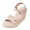 Beige, variant on Womens Cross-Band Platform Wedge Dressy Sandals 2026 Fashion Casual Suede Open Toe Ankle Strap Espadrilles Chunky Heeled Dress Shoes Summer Beige Size 8