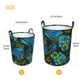thumbnail image 2 of Lsque Play Game pattern Laundry Hamper Basket, Tall Woven Rope Hamper Basket for Clothes, Lightweight Storage Basket, Collapsible Waterproof-Small, 2 of 8