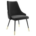 thumbnail image 2 of Modway Adorn Dining Side Chair Performance Velvet Set of 2 in Black, 2 of 7