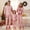 Pink:01, variant on Family Matching Christmas Pajama Set Christmas Tree Gingerbread Man Print Holiday Pjs Sleepwear