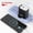 Black, variant on UK Standard 1U+4C Multi Port Fast Charging Block, PD QC Quick Charge Power Adapter, Universal High Speed Charger for Phones Tablets Laptops All Mobile Devices