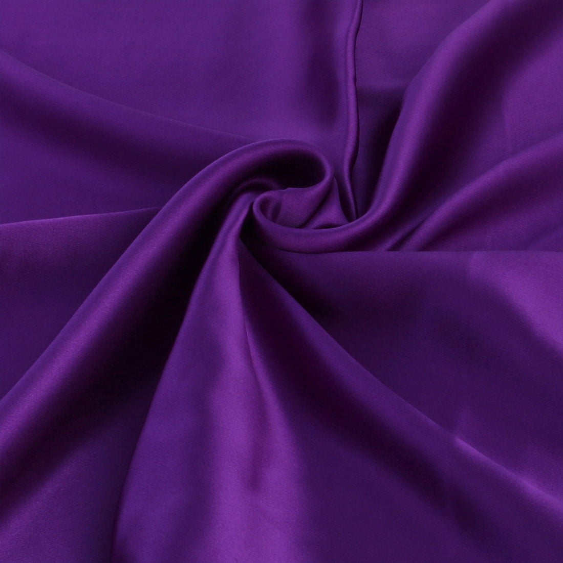 Unique Bargains 1 Piece 100% Silk Pillowcase Purple Standard