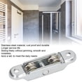 thumbnail image 4 of Sliding Wheel Roller Pulley, Rust Proof Double Wheel Roller Pulley 0.6in Base Thickness  For Window, 4 of 8