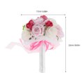 thumbnail image 2 of unbranded Ramo De Flores Artificiales Para Con Rosas Elaboradas Y Detalles Románticos En Color Rosa, 2 of 6