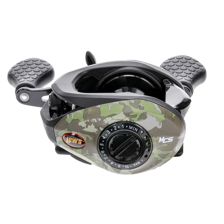 american hero baitcast reel Lew's AH1SH Speed Spool Exceptional castability Lew's American Hero Camo Baitcast