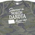 thumbnail image 4 of Inktastic Someone in North Dakota Loves Me Boys or Girls Baby Bodysuit, 4 of 5