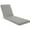 Gray, variant on SUSUZI Outdoor Patio Lounge Cushion Recliner Chair Cushion Seating Cushions with Ties for Beach Garden 72 x 21 x 3 inch