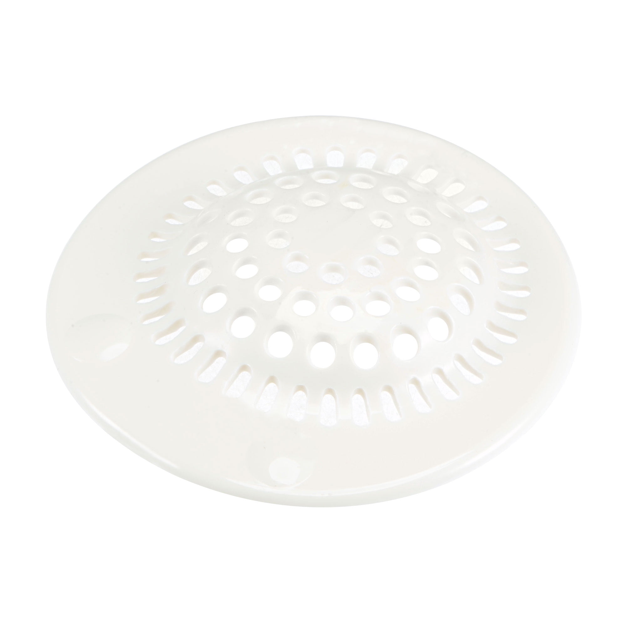 Uxcell 3.9' Floor Drain Screen Sink Tub Strainer Hair Filtering Sticker White