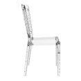 thumbnail image 4 of Compamia Chaise de Salle à Manger de Patio Opera en Transparent Clair, 4 of 8