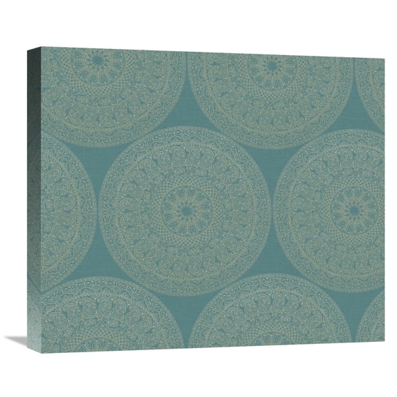 Global Gallery Daphne Brissonnet 'Mandala Road Pattern II' Canvas Wall Art
