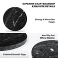 thumbnail image 2 of Koville Luxury Marble Granite Cutting Board for Kitchen,Round, 11*11in, Via Lactea, 2 of 6