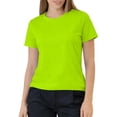 thumbnail image 2 of Womens High Visibility Shirt UPF50+ Short Sleeve Sun T-Shirt for Women Chloe Neon Green (XL), 2 of 7