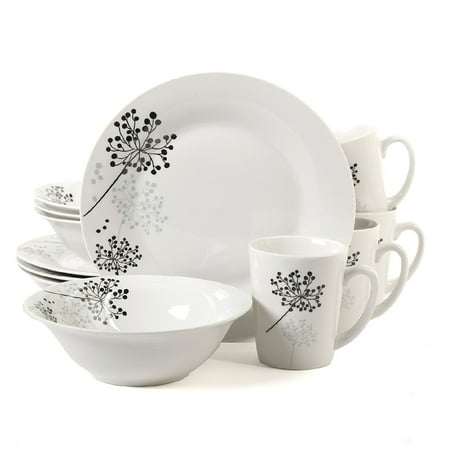 

Gibson Home Netherwood Dinnerware Set 12 Piece