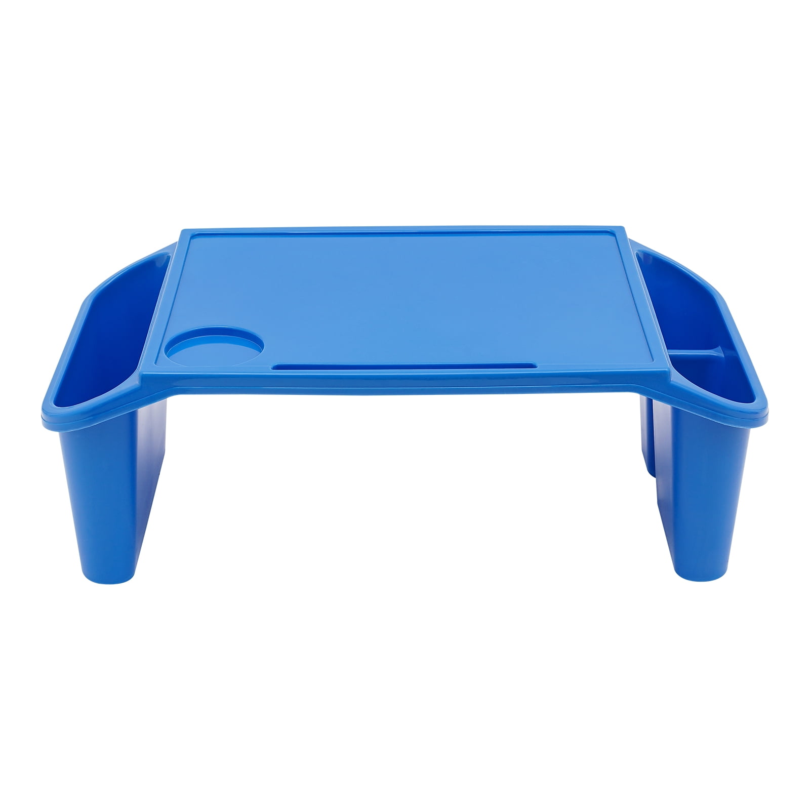 19.69*9.84*7.1in Rectangle Kids Lap Desk Tray Multicolour PP Plastic Breakfast Laptop Trays with Side Pockets