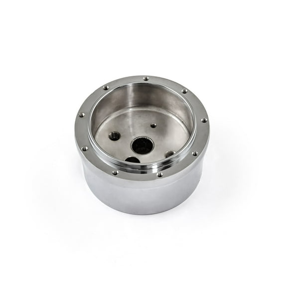 Speedmaster PCE709.1001 9 Bolt Chrome Aluminum Steering Wheel Hub Adapter