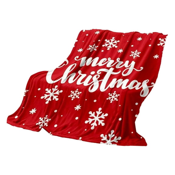 Christmas Halloween Blanket – 60x78inch Extra Large Flannel Fleece Throw – Multicolor Holiday Blanket for Bed, Sofa & Couch – Cozy Soft for Kids & Adults