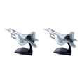 thumbnail image 1 of Vogacara Airlines F-22 Raptor Airplane Model Aircraft Fighter Model DieCast 1/100 Tipo 1 2Conjunto, 1 of 1