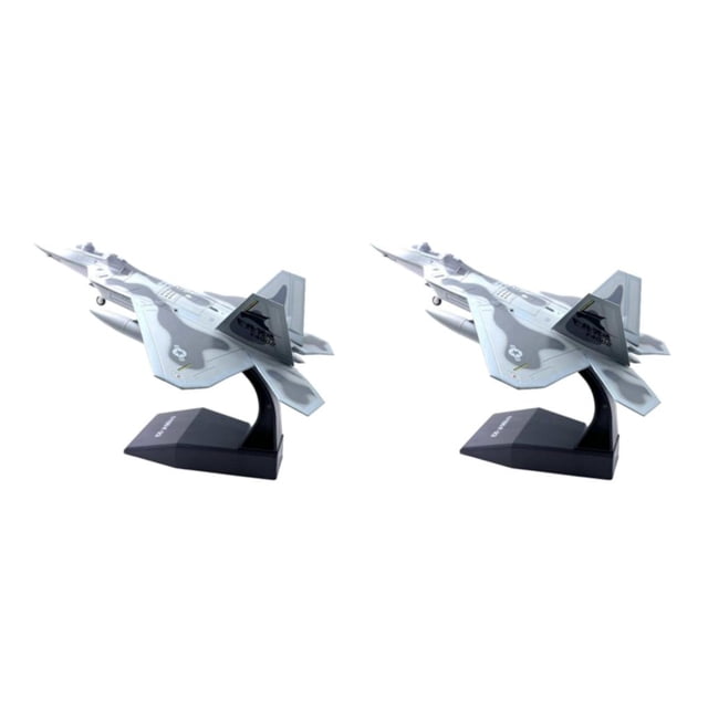Vogacara Airlines F-22 Raptor Airplane Model Aircraft Fighter Model DieCast 1/100 Tipo 1 2Conjunto