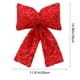 thumbnail image 3 of mfyjkho Adorno navideño grande con lentejuelas, 38 x 30 cm, tela, ideal para árbol, ventana, boda, fiesta, 1 unidad., 3 of 6