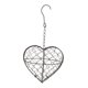 thumbnail image 3 of Soporte para nido de pájaro con forma de corazón y gancho para colgar, dispensador de hierro, refugio de de invierno para cajas nido exteriores, 3 of 8