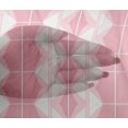 thumbnail image 4 of oneOone Viscose Chiffon Fabric Triangle & Hexagon Geometric Print Fabric By Yard 42 Inch Wide, 4 of 4