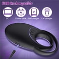 thumbnail image 6 of Blissmakers Vibrating Ring, Rechargable Silicone Stretchy Vibrating Ring with 10 Intense Vibration Modes for Men Couples Pleasure,Male Erection Enhancing and Female Vibrators,Adult Sex Toys & Games, 6 of 7