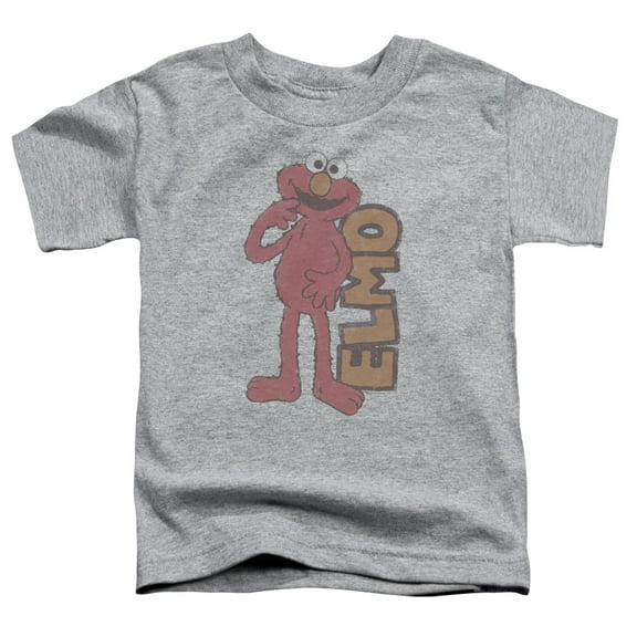 Sesame Street - Vintage Elmo - Toddler Short Sleeve Shirt - 2T